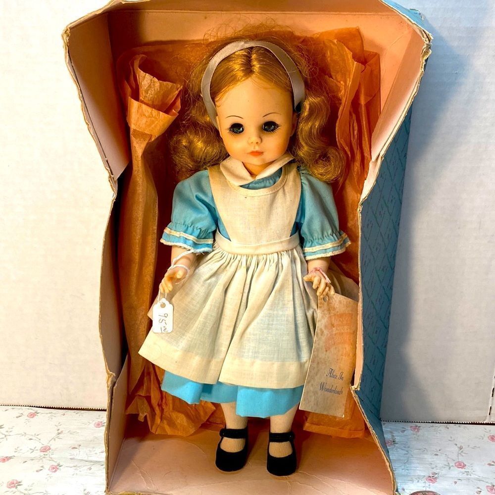 Alice In Wounderland Madame Alexander New Old Stock Doll